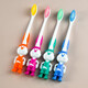 YouJie Hu Shuchen Cepillo de dientes de los niños de los niños Capetio de dibujos animados clásicos de la muñeca para niños de 3-6-6-12 años Protección de dientes y goma de cepillo 20 9904 Modelos [Cepillo de dientes de panda infantil]