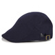Changyin British style men's forward hat spot autumn and winter casual versatile cotton duck tongue sun hat beret men khaki
