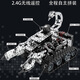 Children's building blocks toys assembled and plugged military model tank boys June 1st Children's Day gift high difficulty handmade remote control battlefield scorpion metal assembly mechanical alloy