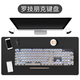 Logitech K845 Wired Mechanical Office Keyboard -Spiel E -Sport Punk Retro Tastatur Peripheraler Computer Notebook Feiertagsgeschenk DIY Personalisierte Keycap K845 (Tee -Scroll) + klassischer Punk -Keycap - Weiß
