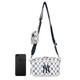 Bolsas oficiales para mujeres, bolsas de cuerpo cruzadas de moda, bolsas de hombros, bolsas informales al aire libre, regalos de cumpleaños 3ACRS012N NUEVA YORK YANKEES/CREEM F
