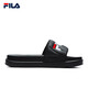 FILA 斐乐女鞋运动拖鞋夏季新款厚底沙滩鞋休闲鞋DRIFTER 黑-BK 36.5