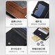 Cnoles wallet men's short leather wallet large capacity multi-card certificate high-end change card bag Father's Day birthday gift