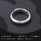 Old silversmith silver ring men's s999 pure silver hammer pattern ring men's simple live ring adjustable index finger ring men's silver ring 999 pure silver with certificate can be engraved