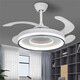 XMSJ Kinderzimmer Unsichtbares Lüfter Licht Modernes einfaches Wohnzimmer Schlafzimmer Dining Studie LED LED LEGING Variable Variable Lüfter Kronleuchter 9922 Modell 42-Zoll