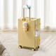 YouSheng Paul [Big Promotion Brand Subvention] Gepäcktrolley-Fall hochwertig multifunktionaler Reisefall Bordkoffer Passwort cremige Gelb 20 Zoll [kleines Boarding-Modell]