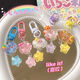 [Internet Celebrity Hot Product] Luminous Cloud Keychain Decoration File Flash Cloud Keychain étudiant meilleur ami Luminous Cloud Keychain * 1 Package