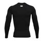 UNDERARMOUR HeatGear Armor men's training sports long-sleeved tights 1361524 black 001 XL