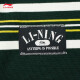 Li ning (li-anning) camiseta de la camiseta nueva algodón de algodón simple rayado redondo redonda de manga corta top ahsu655 retro verde-3 l