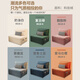 Jinyou single dual-purpose folding sofa bed balcony study room 1 meter wide furniture sofa bed dual-purpose technology velvet-cream white 0.85 meters high-quality sponge style [no storage]
