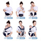 Aiyuanmei sling baby waist stool front and rear stool four-season multi-functional lightweight front-hold baby holding tool easy to go out dark blue combination model