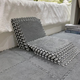 Yu Dingfu plush bedside splicing carpet bedroom room full household foam floor mat gray 10 pieces 30x30 gray 30*30*1cm