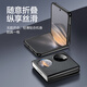 Pinsheng adapté à Huawei Pocket2 Case de téléphone mobile Pocket2 Couverture de protection Écran pliant Real Cuir simple Ultra-Thin Anti-Fall Anti-Fingerprint Business Luxur