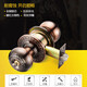 
Flying ball stainless steel ball door lock universal wooden door old-fashioned toilet bedroom indoor keyless ball head mechanical lock stainless steel center distance 60/70mm 9214AC