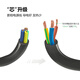 Bull (BULL) socket/wire board/plug/row plug/wire board/drag board GN-B8110H Black texture 2-position general control switch total length 1.8 meters