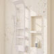Wen Yijia customized bathroom tiles floor tiles 600x1200 terrazzo anti-slip tiles wall cream style French floor tiles Free grains-K12108 [same model in the main picture] 600x1200