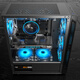 Patriot A15 computer case desktop MATX/ATX large case 240 water-cooled air-cooled desktop main case black (acrylic side through) + fan*6