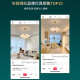 大观园（DGY）月球泡泡灯客厅吊灯温馨卧室书房餐厅吊灯卡通星球灯中山灯具O001 9734金色13头-三色-彩球12cm小球