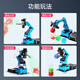 Fantasy Raspberry Pi 5/4B Robotic Arm AI Reconocimiento visual Clasificación inteligente Python Programación Robot Robot Mini Corrido abierto Arm Raspberry Pi 5 (sin placa base y sin tarjeta SD)