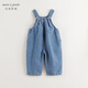 Marc/Janie Mark Jenny Girls Soft Comfort Overts Baby -Baumwoll -Jumpsuit 2025 Frühlingskleidung 250282