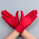 Qiao Meiting's special red gloves and jewelry shopping guide for the year of birth, high elastic spandex finger etiquette, men and women's stage, thin summer, big red, uniform size