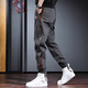 Cotton Casual Hosen Herren Frühlings- und Herbst-Männer-Sporthosen Harem Hosen Arbeit Hosen Männer vielseitige Bindungshosen Herrengröße für Männer (115jin [Jin entspricht 0,5 kg] -130jin [Jin gleich 0,5 kg]))