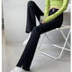 
Ran Yilan's same style of Delobin's slightly spicy and slightly cough-bottom trousers for women's flared trousers off-white slightly flared jeans for women in spring and autumn 2023 9898-Black plus. Fleece collection is preferred for shipping 7 26 Recommended 80-90Jin [Jin equals 0.5 kg]