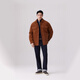 Levi's【商场同款】李维斯男士3M新雪丽灯芯绒棉衣外套002PW 卡其色 L