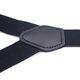 
Huimei children's strap clips and bow tie suit baby suspender belt black children's shoulder strap three-clip baby anti-fall belt medium-child black suitable for height 100-160cm
