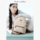 Nucelle New Zhilan Shen Yue gleichen Pegasus-Rucksack für Frauen mit doppelten Schultern 2025 Pendeln Leichtes Studienbeutel große Kapazitätsgeburtstag Geschenkcreme Gelb große Version [kann auf 14-Zoll-Computer platziert werden]