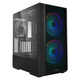 LIANLI L216R Deluxe Edition Black Computer Main Case Supports Back Plug-In Motherboard/Standardly Equipped with 3 Fans/360 Water Cooling Positions/Vertical Mounting Graphics Card/Integrated Mesh Panel