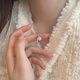 薇缇莉（Weiltili）足银9901克拉莫桑钻蝴蝶结项链女韩版时尚感轻奢气质百搭锁骨链 1072DZ-1克拉莫桑钻款(配证书+腰 足银