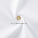 EAEOVNI short-sleeved shirt men's business formal wear summer thin white shirt men's large-size ice silk professional wear work clothes pure white short-sleeved [quick arrival] 39 [115-130Jin[Jin equals 0.5 kg]]