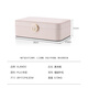 VLANDO double-layer lockable jewelry box travel portable anti-oxidation earrings necklace hair accessories storage box birthday gift