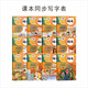 The writing sheet of the first, second, third, fourth, fifth and sixth grades, written sheets, strokes and strokes, practice calligraphy book 806 three-step writing sheet 39 pages