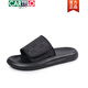 Cartelo Slipper Herren Sommer 2025 Neue modische und ganz passende weiche Sohle Beachschuhe Herren-Wasserdichte und Geruchsabweisflip Flops Black 6189 41