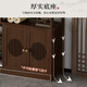 WAWJ Duobao Pavilion storage rack multi-layer tea storage cabinet living room small ancient rack tea room tea set rack tea display cabinet combination model-3 piece set