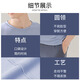 雅鹿男士睡衣夏季2025新款薄凉感短袖短裤男款家居服套装可外穿 天云灰WT6174 L 120-145斤