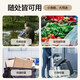 香山手提秤电子秤便携行李秤 高精度克秤电子称厨房弹簧秤家用挂钩称行李称重快递称迷你吊钩秤 电池款-0.04-50kg