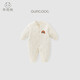 乖奇熊【暖护棉】婴幼儿夹棉连体衣秋冬季保暖棉服宝宝加厚抗菌哈衣爬服