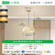 
Daguanyuan (DGY) log style restaurant chandeliers European style cream style bar lamp simple dining room lamp retro twig art bedroom lighting 021O 3518-log color single head-three colors 5W-full spectrum