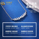 China Gold (CHINA GOLD) PT950 Platinum Wheat Ear Pendant Women's New Platinum Necklace Valentine's Day Practical Birthday Gift for Girlfriend and Wife PT950 Platinum Wheat Ear Necklace About 4.2g