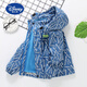 Disney (Disney) Boys' Jackets Spring Autumn Winter 2025 New Spring Clothes for Big and Small Children's Tops Detachable Three-in-One Children's Charge Jacket Gray Squinting Letters Three-in-One 140cm
