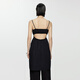 
JNBY [Same Model in Shopping Mall] 24 summer new dress sleeveless suspender cotton 5O6G14420 001/This black L