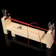 Pei Nanwei solid wood bracelet braiding artifact tool red rope braider hand rope braiding cord fixed frame hand-made rope stand three-legged solid wood braiding frame (including clip)