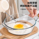 CCKO bowl, heat-resistant glass baking dish, microwave oven-specific household steamed egg bowl with lid, salad bowl, instant noodle bowl, large soup bowl, 1500ml glass bowl, microwaveable, steamable and refrigerated