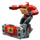 Carte serrée MFT Lightning Trewning Toy Toy Big Child's Model's Model's Transformé Train King Kong Warrior Robot Six-Faced Magic Sound Master MS18 Big Train Three Transformed Warrior 13cm