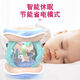 Piedra viviente (piedras vivas) Baby Toy Music Relling Drum 0-6-12 meses Baby Hand-Hand Tambor Educación temprana Carrusel se puede recargar un tambor de tambor grande que se remolina a la mano en polvo de luz