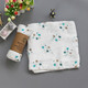 9i9 baby towel pure cotton summer thin anti-hop swaddle towel newborn gauze towel baby delivery room single hug quilt blue