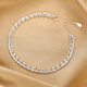 Fat Donglai same style platinum bracelet PT950 starry bead double layer female sparkling internet celebrity platinum bracelet platinum double layer bead bracelet